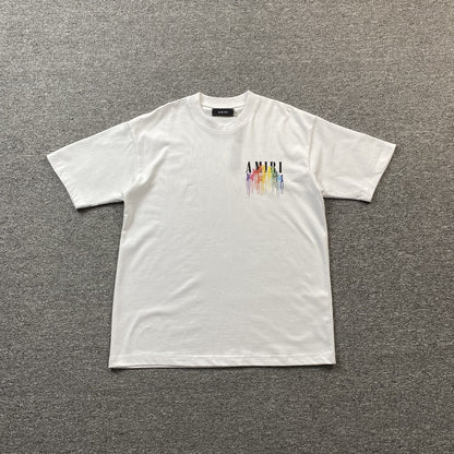 Remera Amiri Ma Drip Collage Blanca