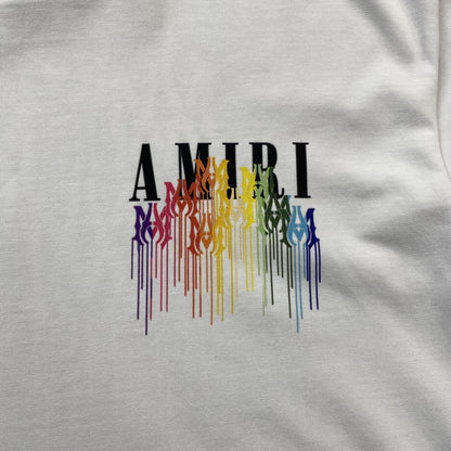 Remera Amiri Ma Drip Collage Blanca