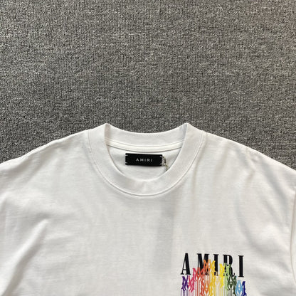 Remera Amiri Ma Drip Collage Blanca
