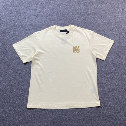 Remera Amiri Ma Logo Beige