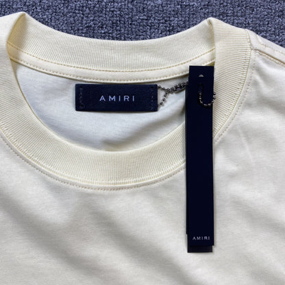 Remera Amiri Ma Logo Beige
