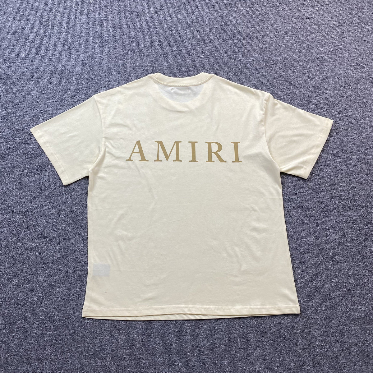 Remera Amiri Ma Logo Beige
