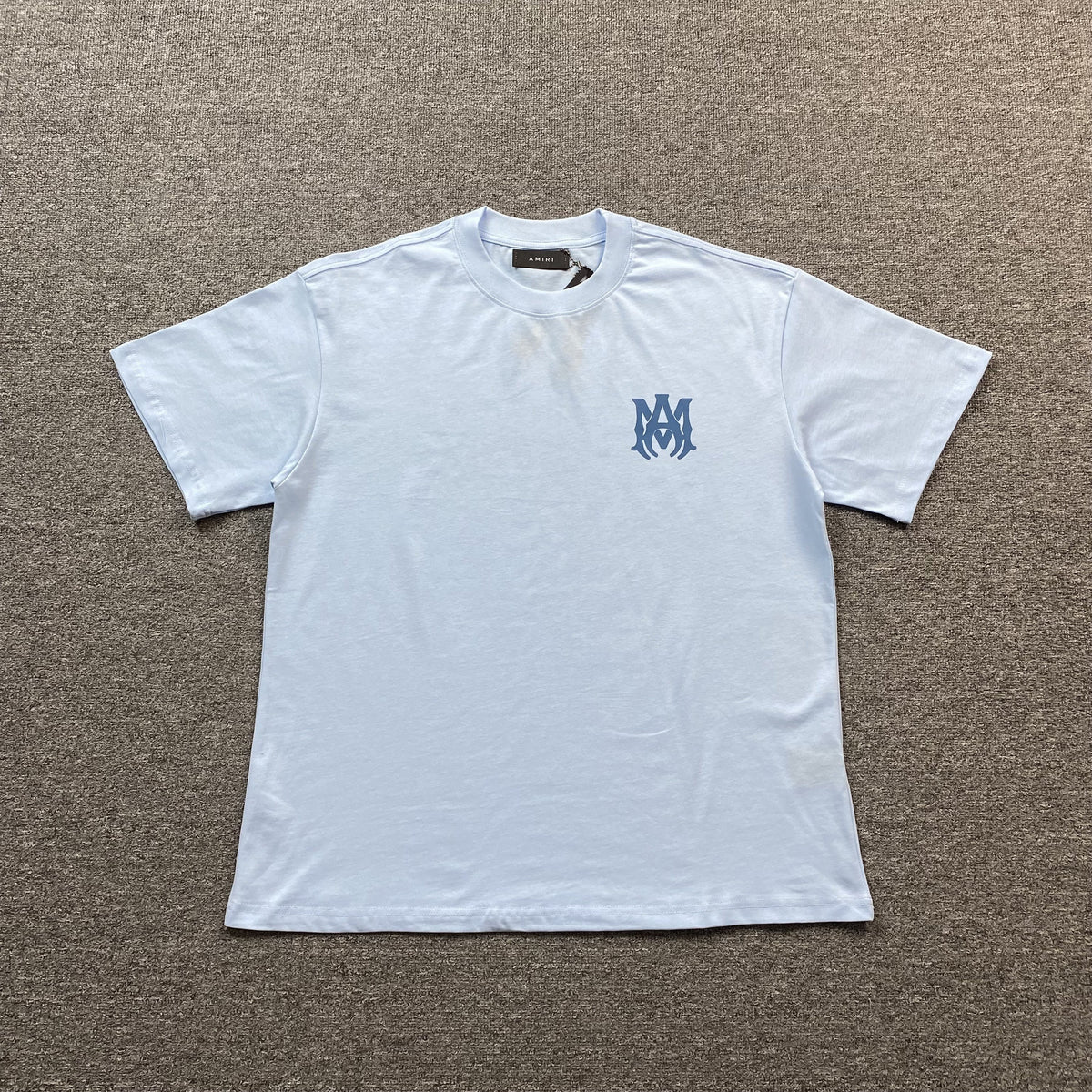 Remera Amiri Ma Logo Celeste