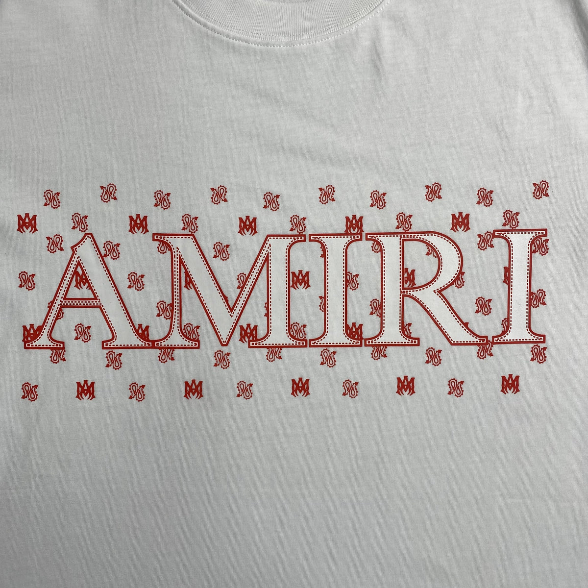 Remera Amiri Ma Paisley Blanca