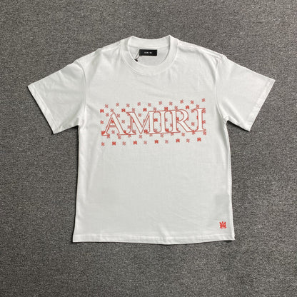 Remera Amiri Ma Paisley Blanca