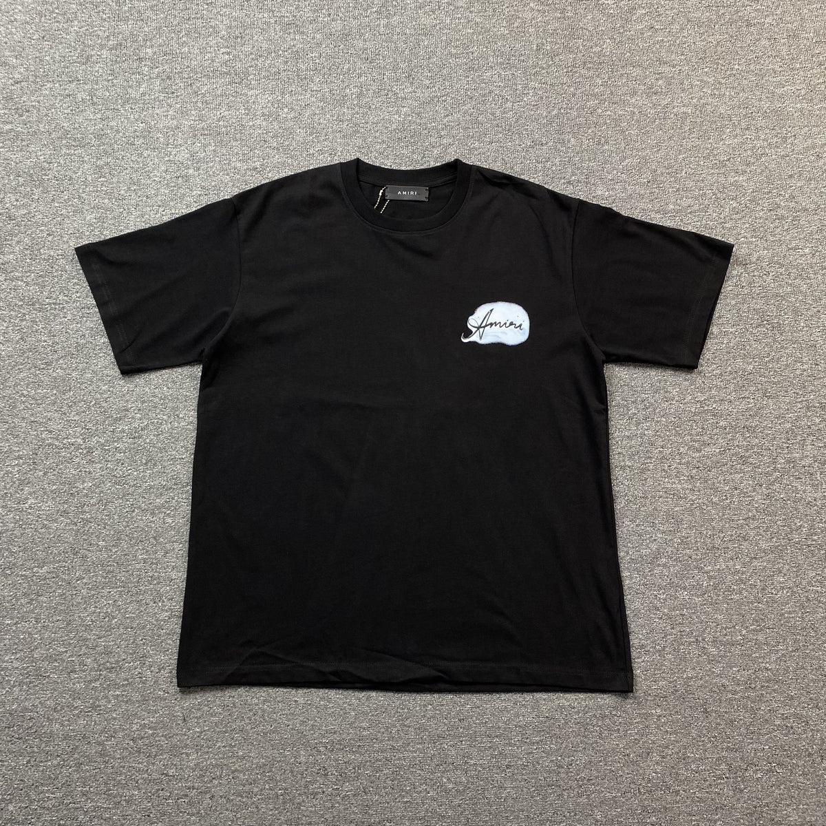 Remera Amiri Paradise Airbrush Negra