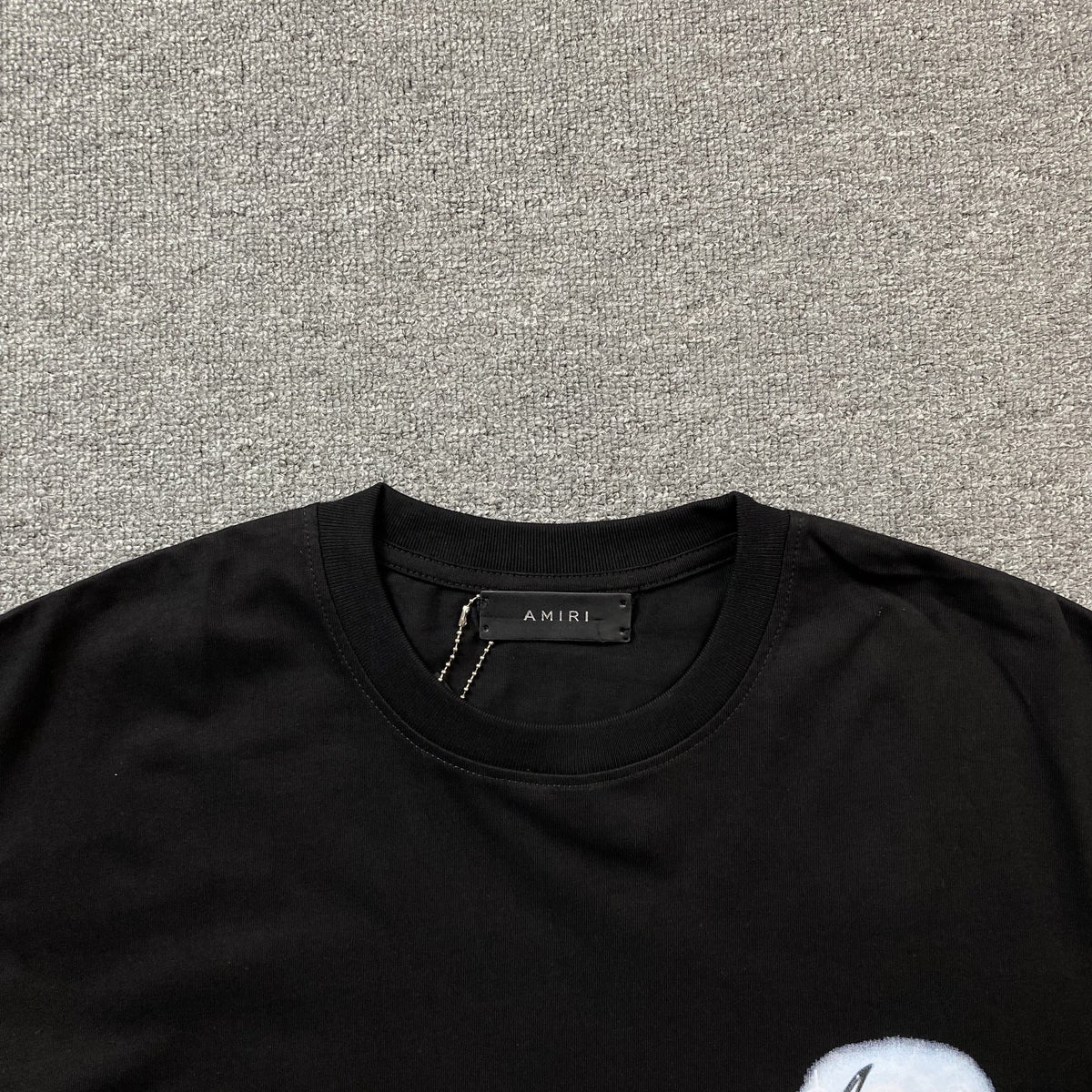 Remera Amiri Paradise Airbrush Negra