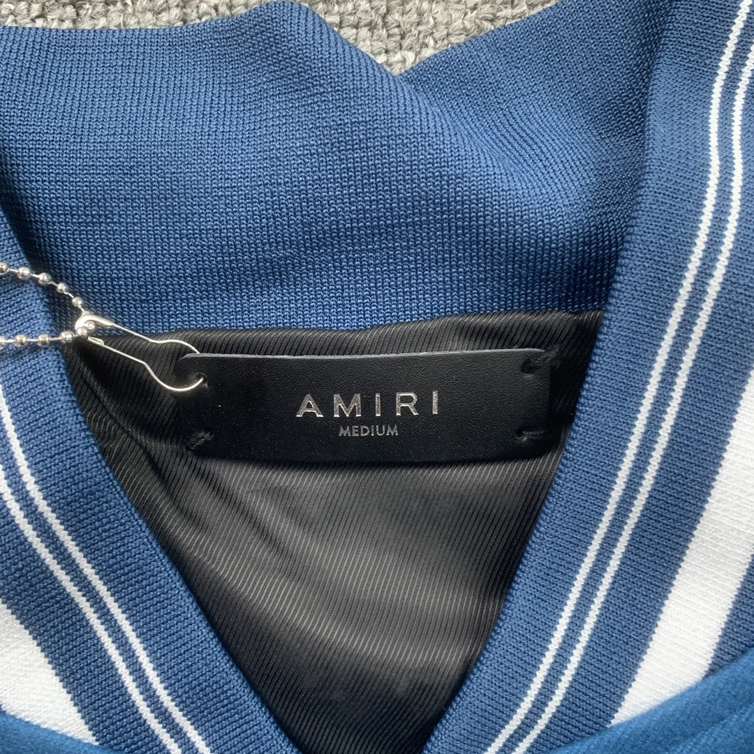 Campera Amiri Pegasus Bomber Celeste