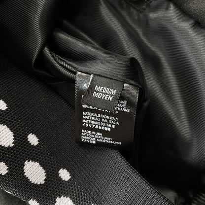 Campera Amiri Premier Record Bomber Negra