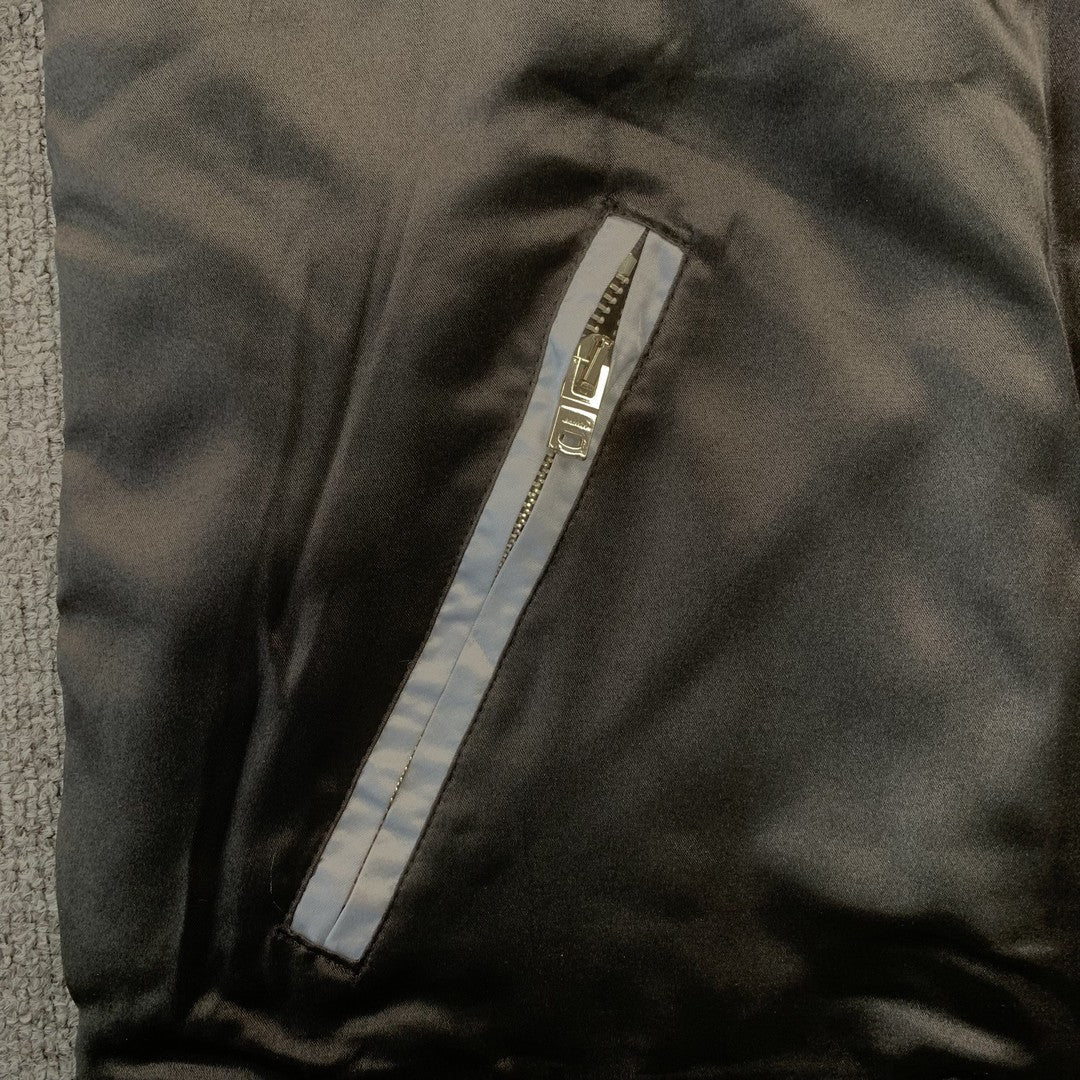 Campera Amiri Souvenir Bomber Negra