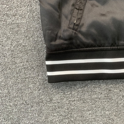 Campera Amiri Souvenir Bomber Negra
