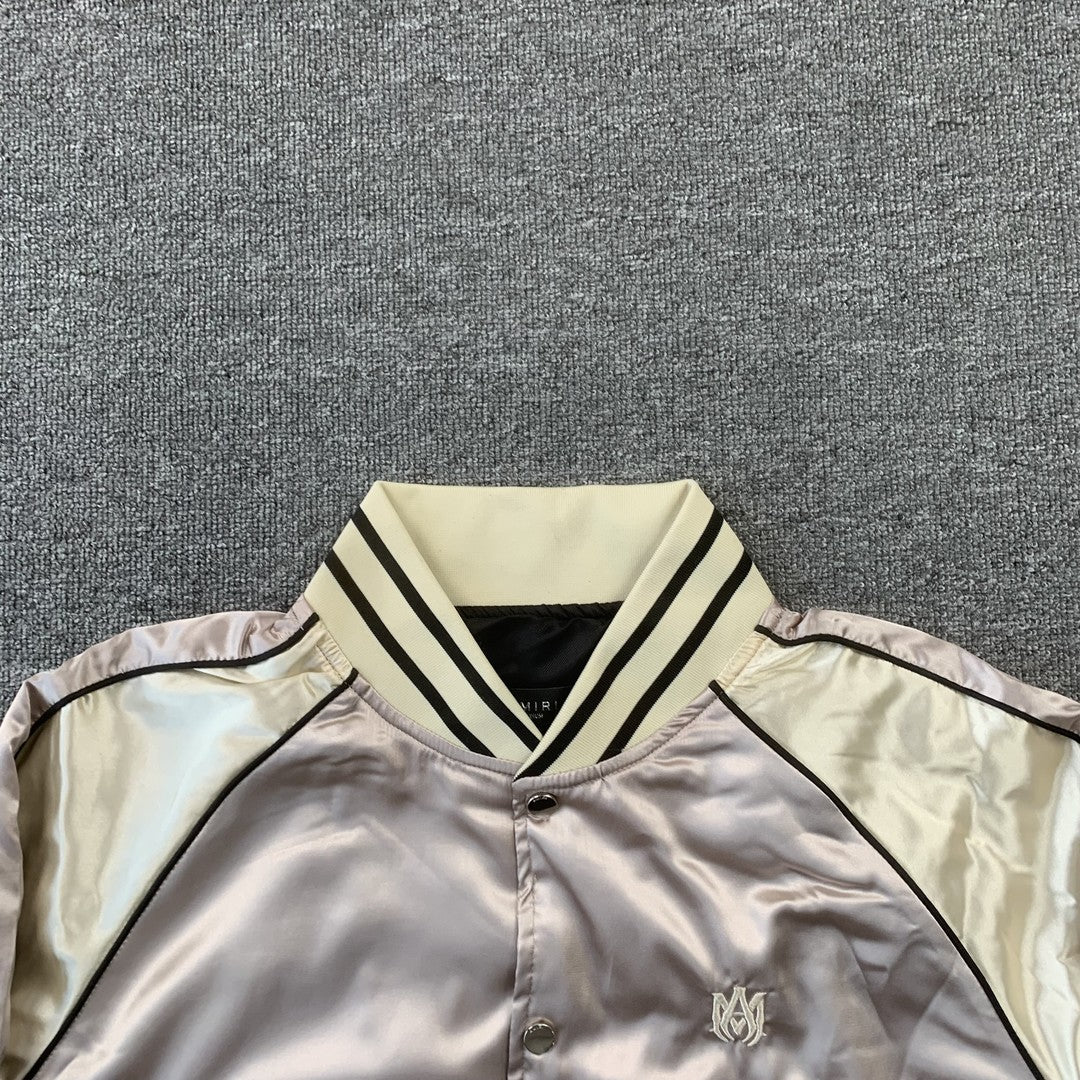 Campera Amiri Souvenir Bomber Crema