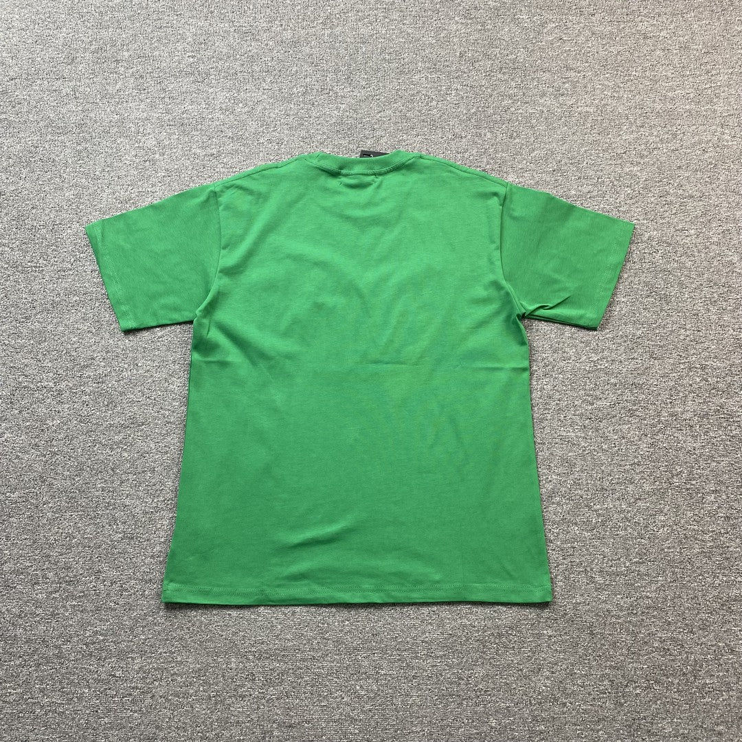 Remera Amiri Staggered Logo Verde