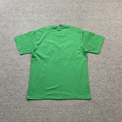 Remera Amiri Staggered Logo Verde