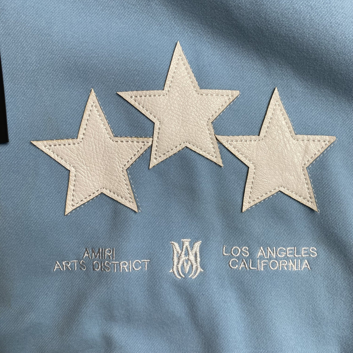 Campera Amiri Stars Bomber Celeste