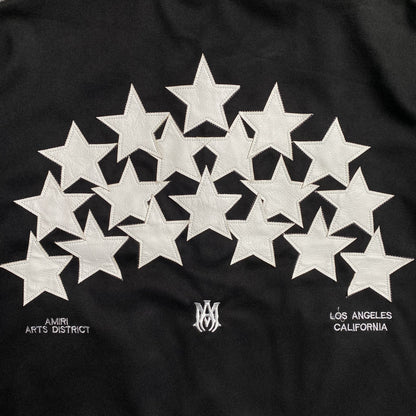 Campera Amiri Stars Bomber Negra