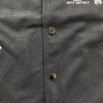 Campera Amiri Stars Bomber Gris