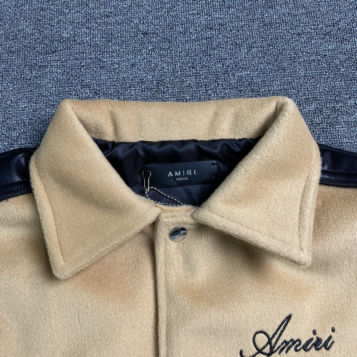 Campera Amiri Bomber Beige