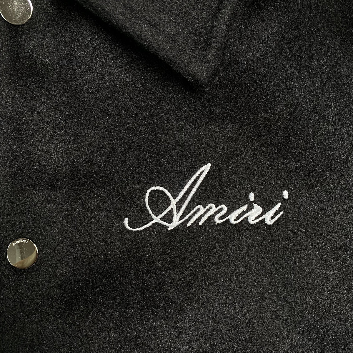 Campera Amiri Bomber Negra