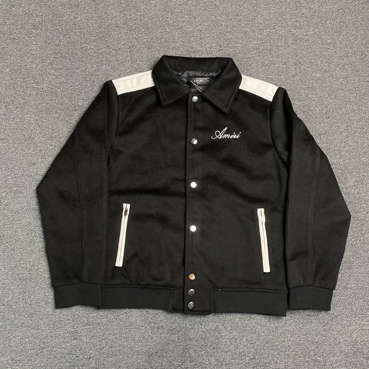 Campera Amiri Bomber Negra