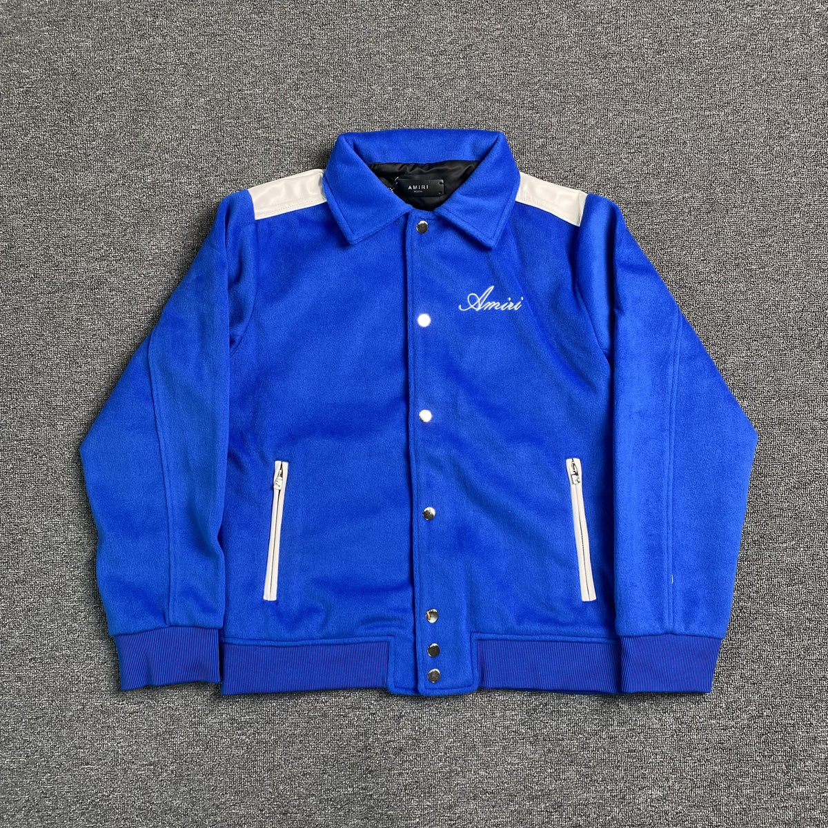 Campera Amiri Bomber Azul
