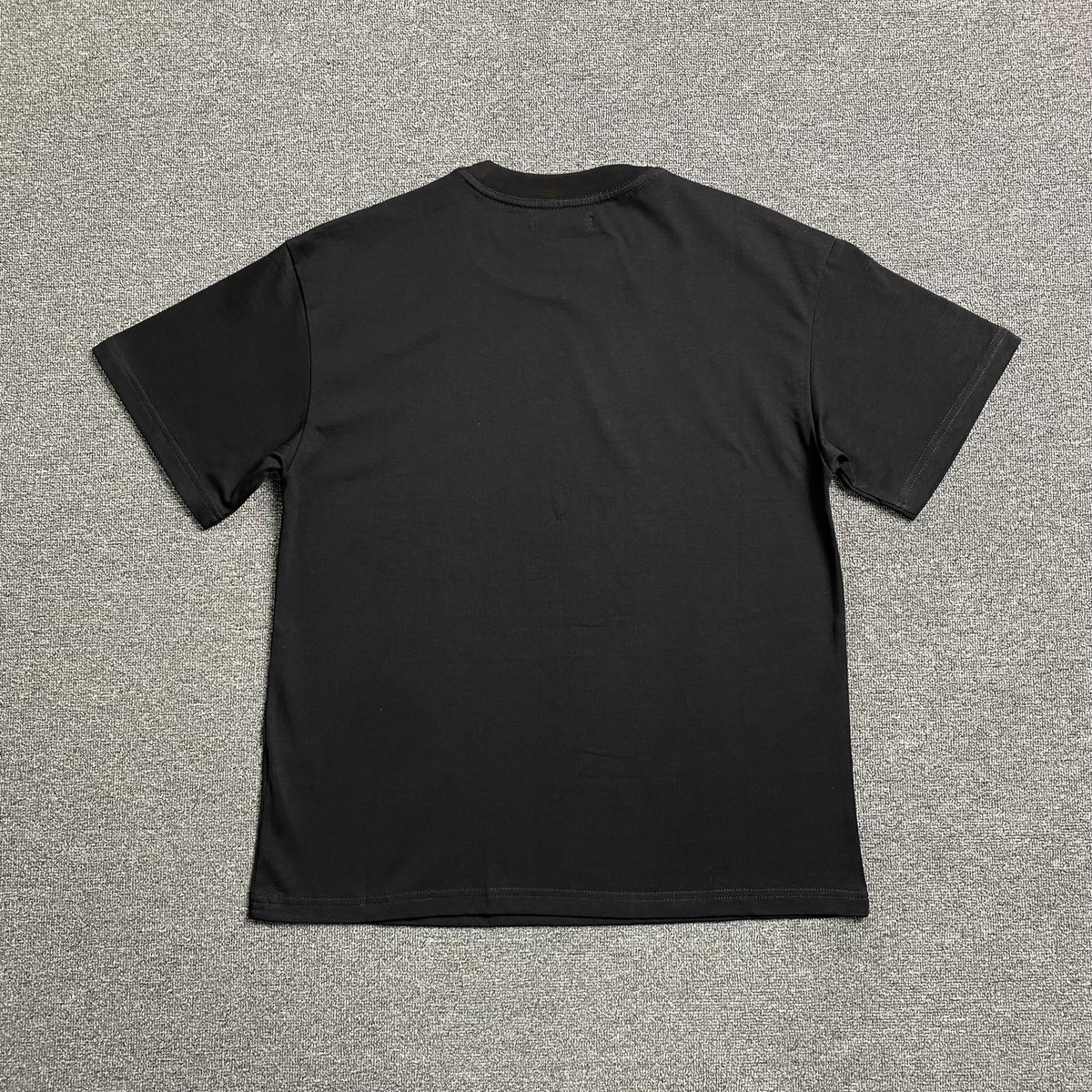 Remera Amiri Vintage Tiger Negra