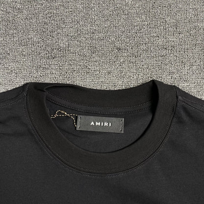 Remera Amiri Vintage Tiger Negra