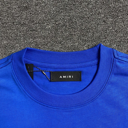 Remera Amiri Vintage Tiger Azul