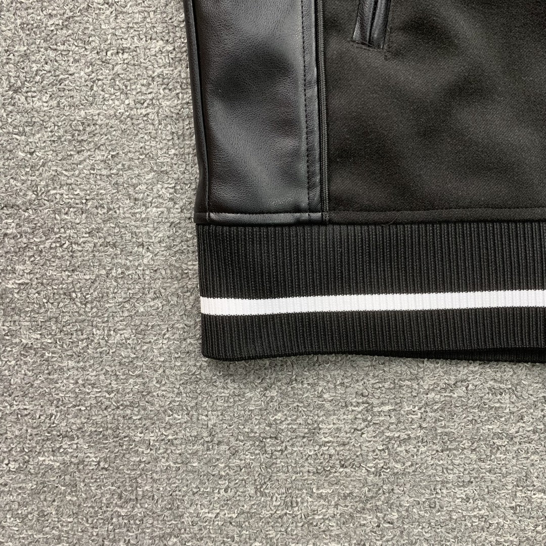 Campera Amiri Wes Lang Bomber Negra