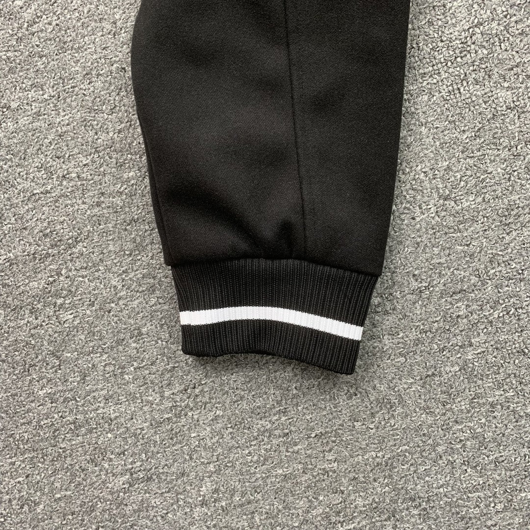 Campera Amiri Wes Lang Bomber Negra