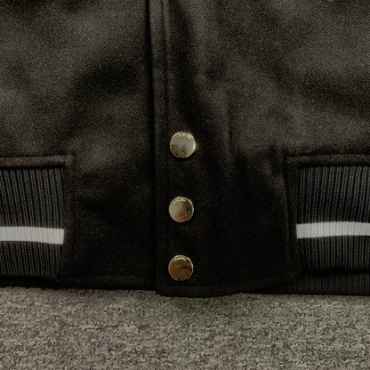Campera Amiri Wes Lang Bomber Negra