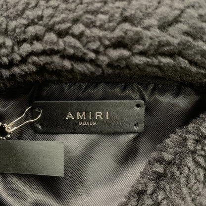 Campera Amiri Wes Lang Bomber Negra