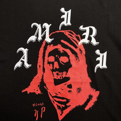 Remera Amiri X Wes Lang Solar Kings Negra