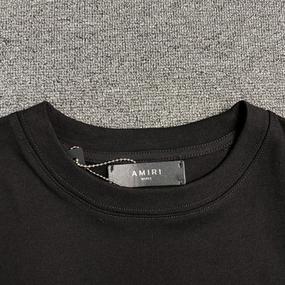 Remera Amiri X Wes Lang Solar Kings Negra