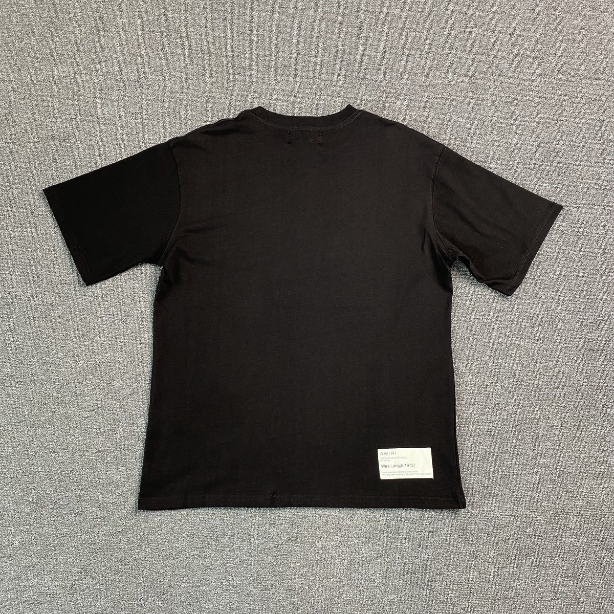 Remera Amiri X Wes Lang Solar Kings Negra