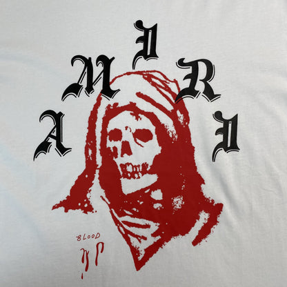 Remera Amiri X Wes Lang Solar Kings Blanca