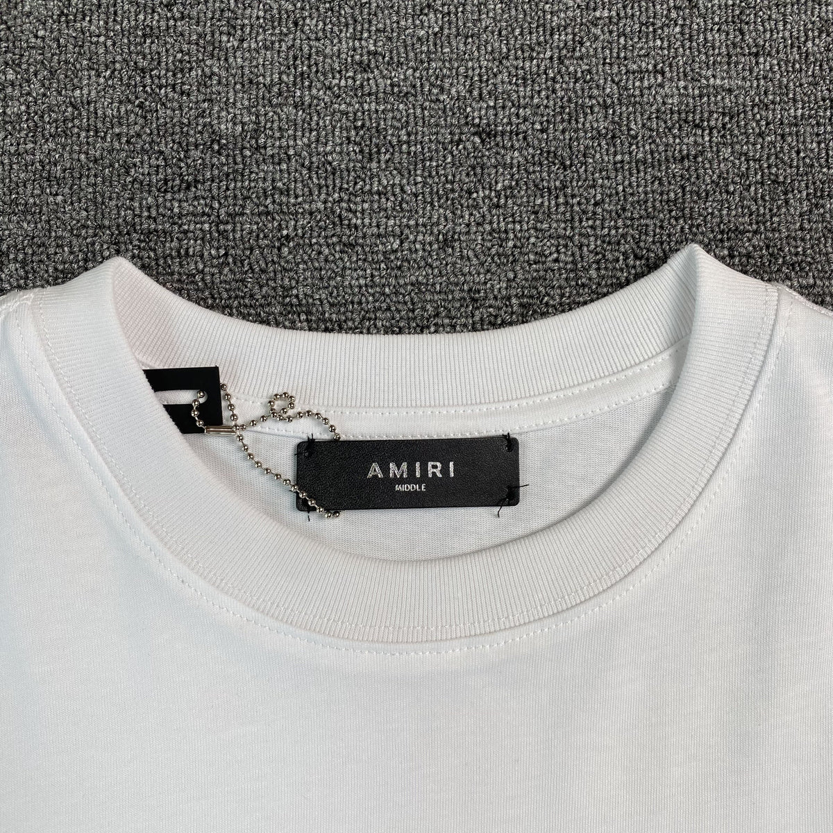 Remera Amiri X Wes Lang Solar Kings Blanca