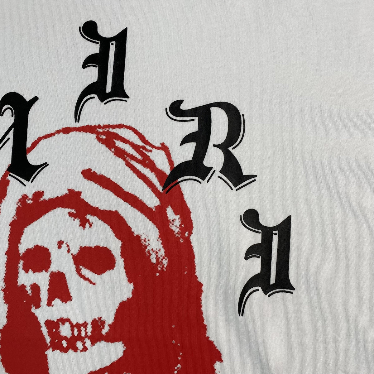 Remera Amiri X Wes Lang Solar Kings Blanca