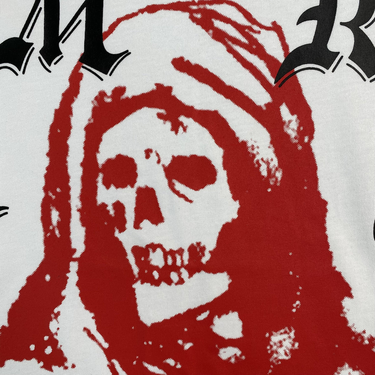 Remera Amiri X Wes Lang Solar Kings Blanca