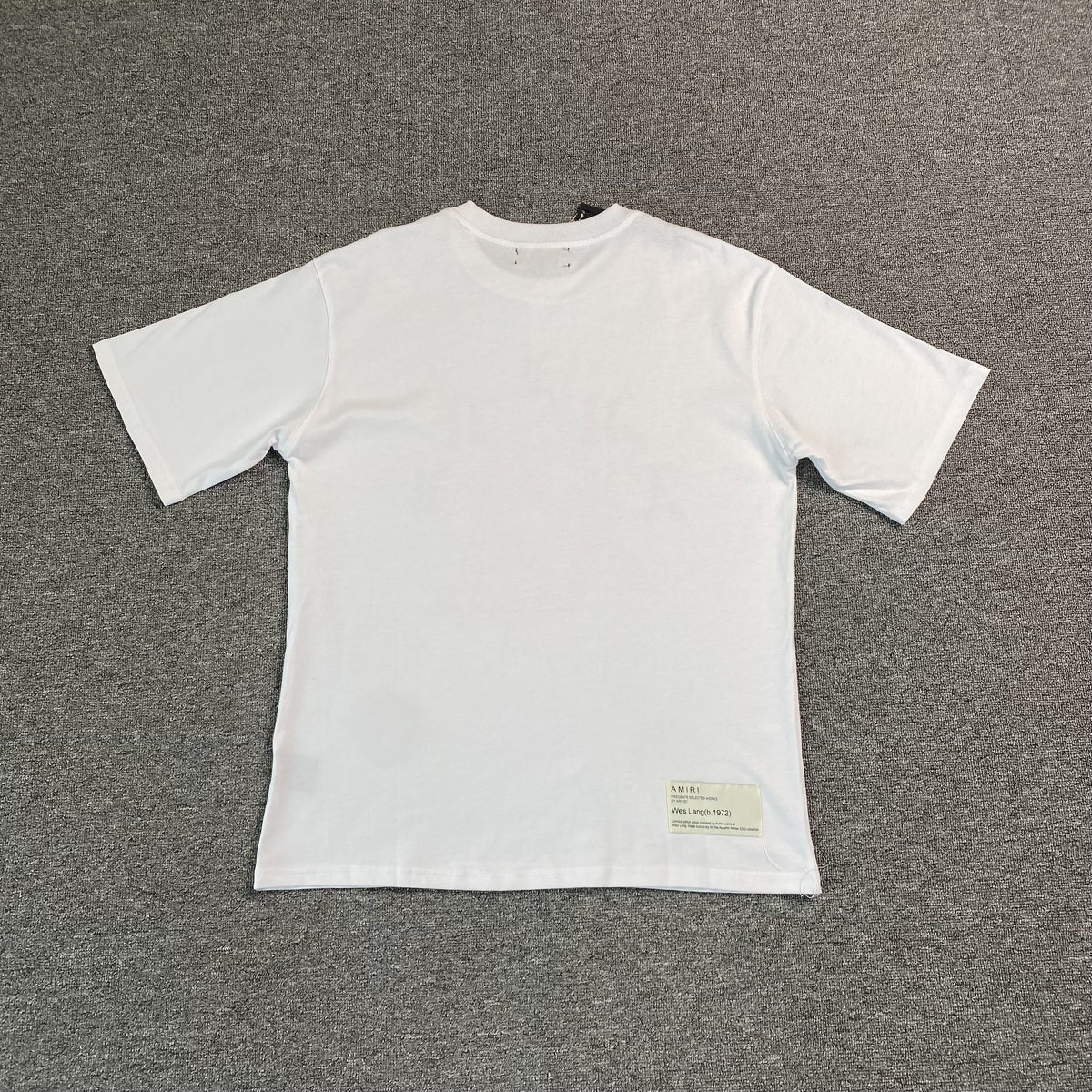 Remera Amiri X Wes Lang Solar Kings Blanca