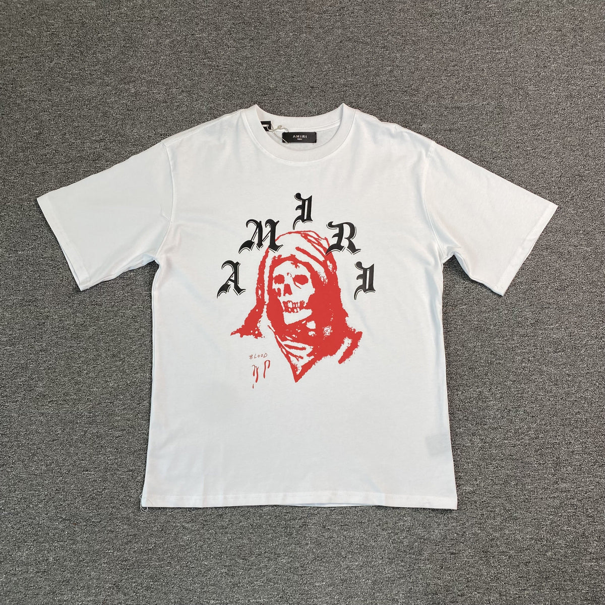 Remera Amiri X Wes Lang Solar Kings Blanca
