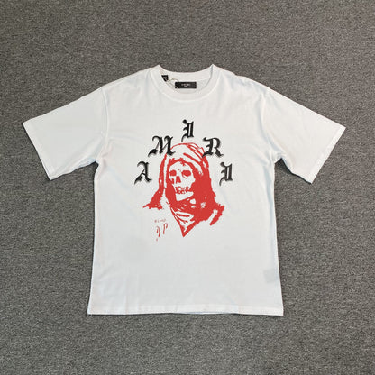 Remera Amiri X Wes Lang Solar Kings Blanca
