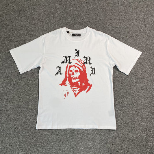 Remera Amiri X Wes Lang Solar Kings Blanca