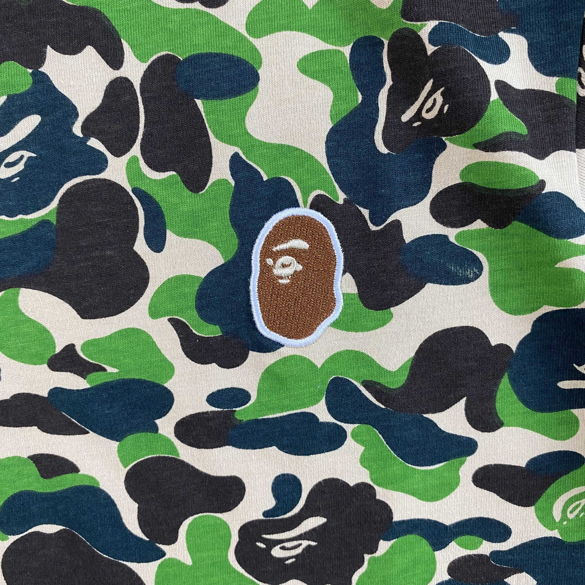 Remera Bape 1st Camo One Point Verde