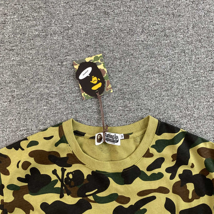 Remera Bape 1st Camo One Point Amarilla