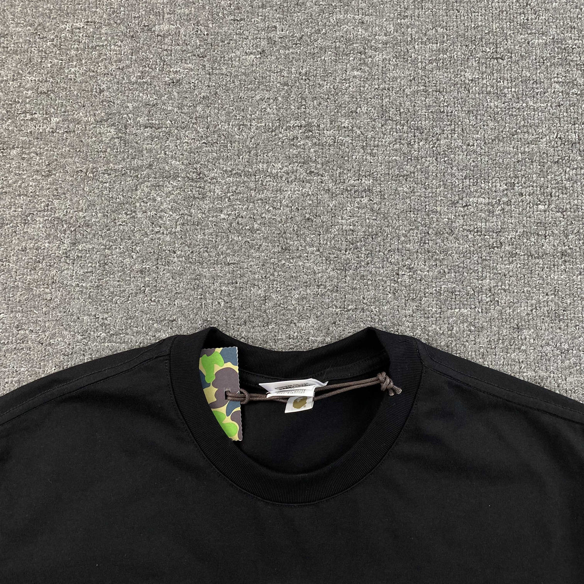Remera Bape 1st Camo Shark Seijin Negra