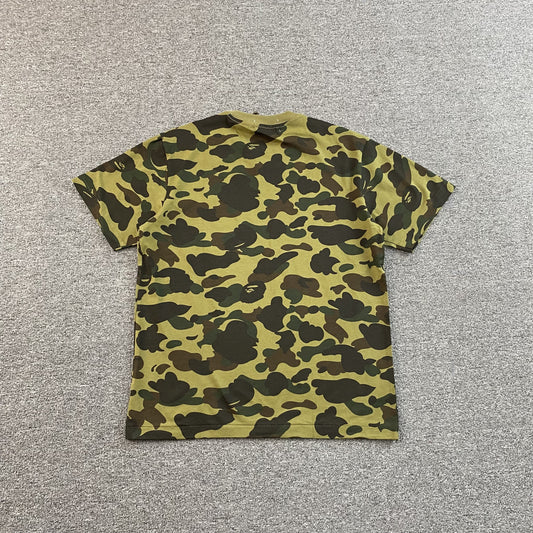 Remera Bape 1st Camo Verde