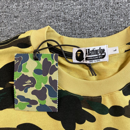 Remera Bape 1st Camo Amarilla