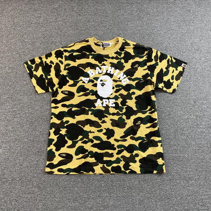 Remera Bape 1st Camo Amarilla