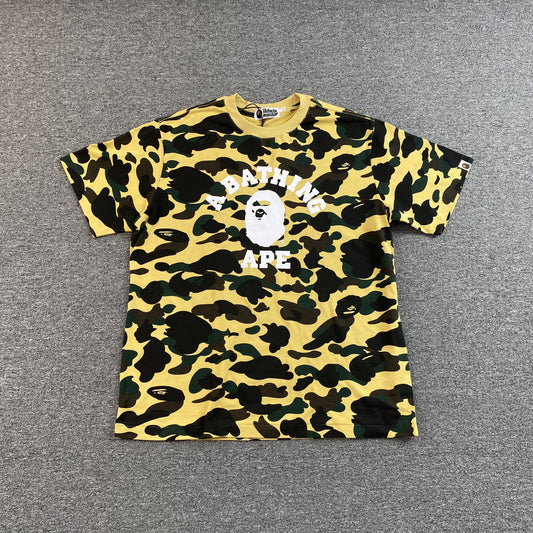 Remera Bape 1st Camo Amarilla